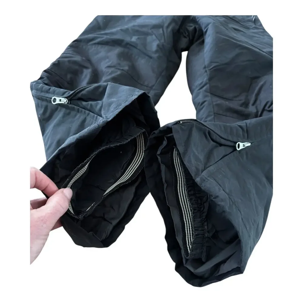 Lands' End black unisex ski snowboard pants aged 14 years
